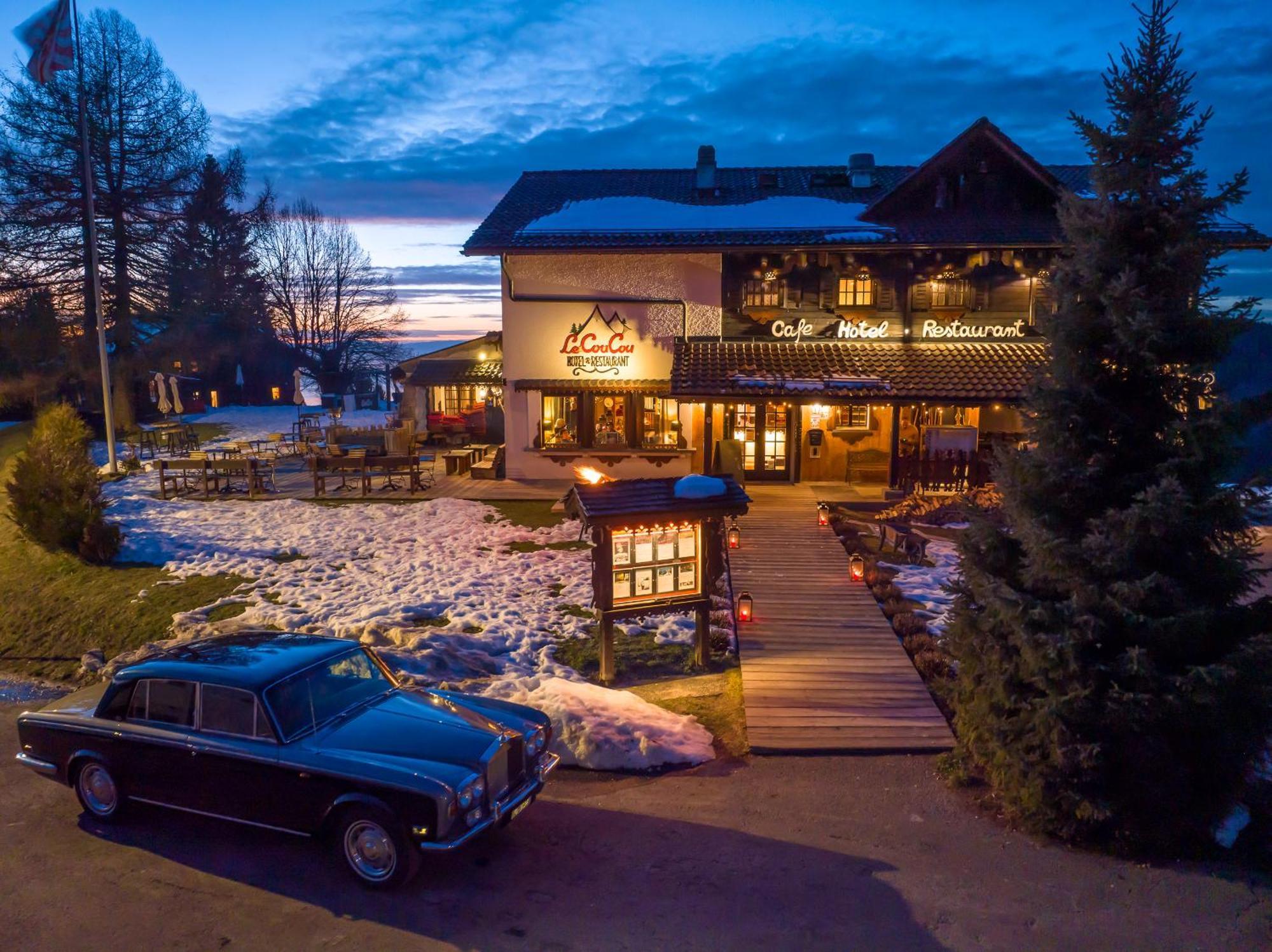 Le Coucou Hotel Restaurant & Lounge-Bar Montreux Exterior foto